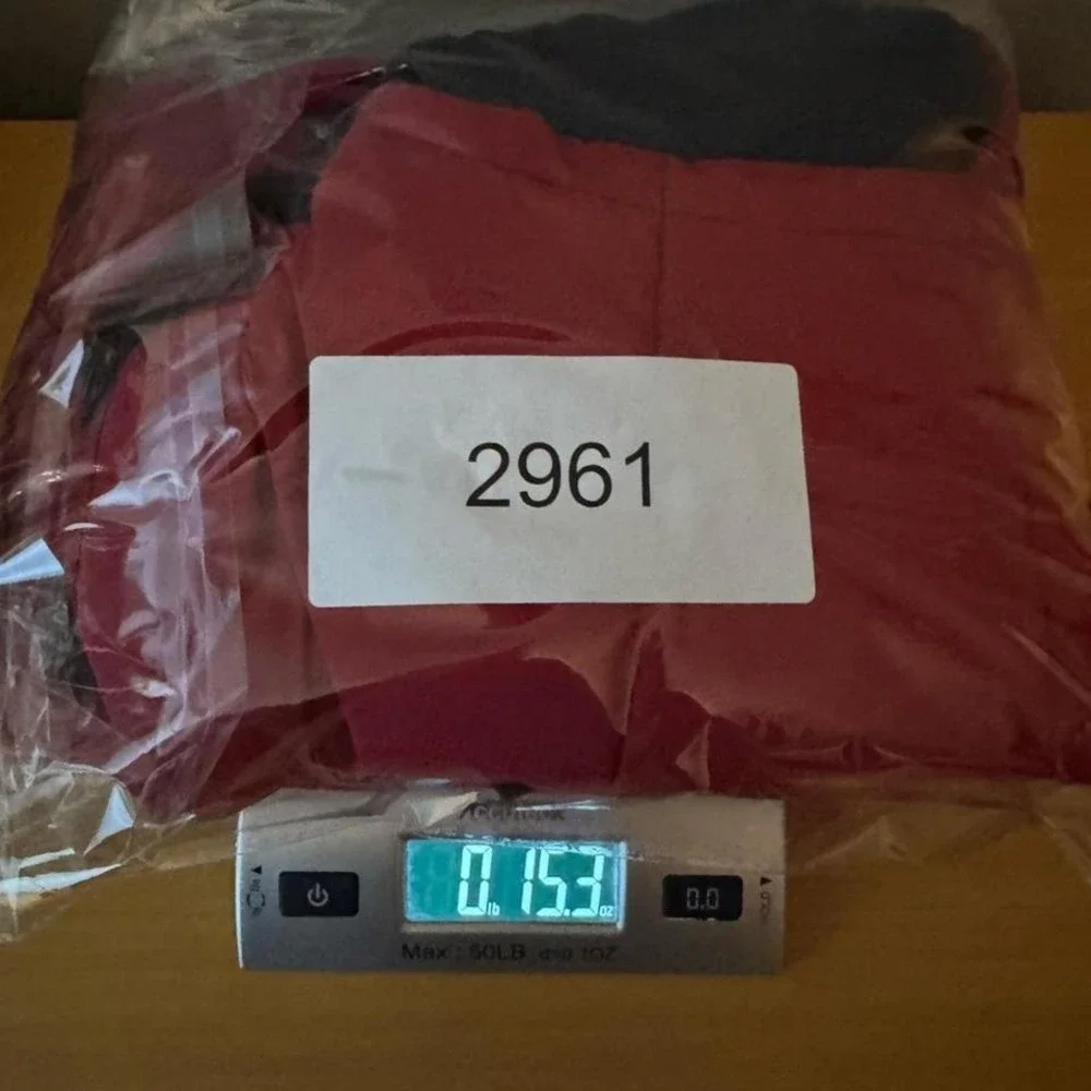 Air Jordan Boys Therma Fit Coat Medium Puffer Heavy Winter Sporty Red Black Logo